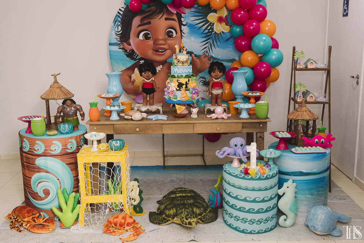 decoração festa 1 ano menino