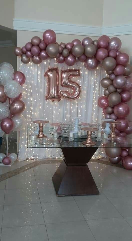 decoração de 15 anos