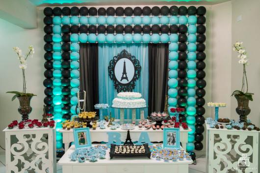 ideias de decoração verde água para festa de 15 anos