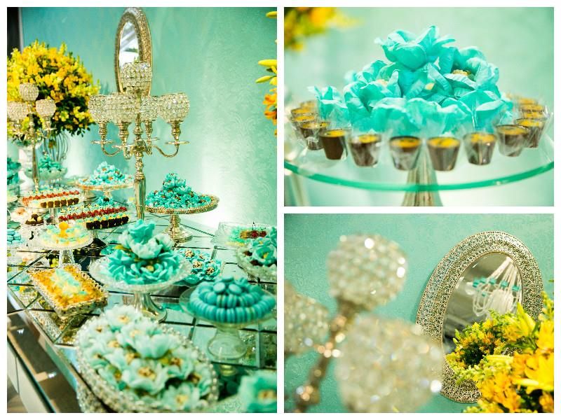 erros comuns na decoração de 15 anos verde água