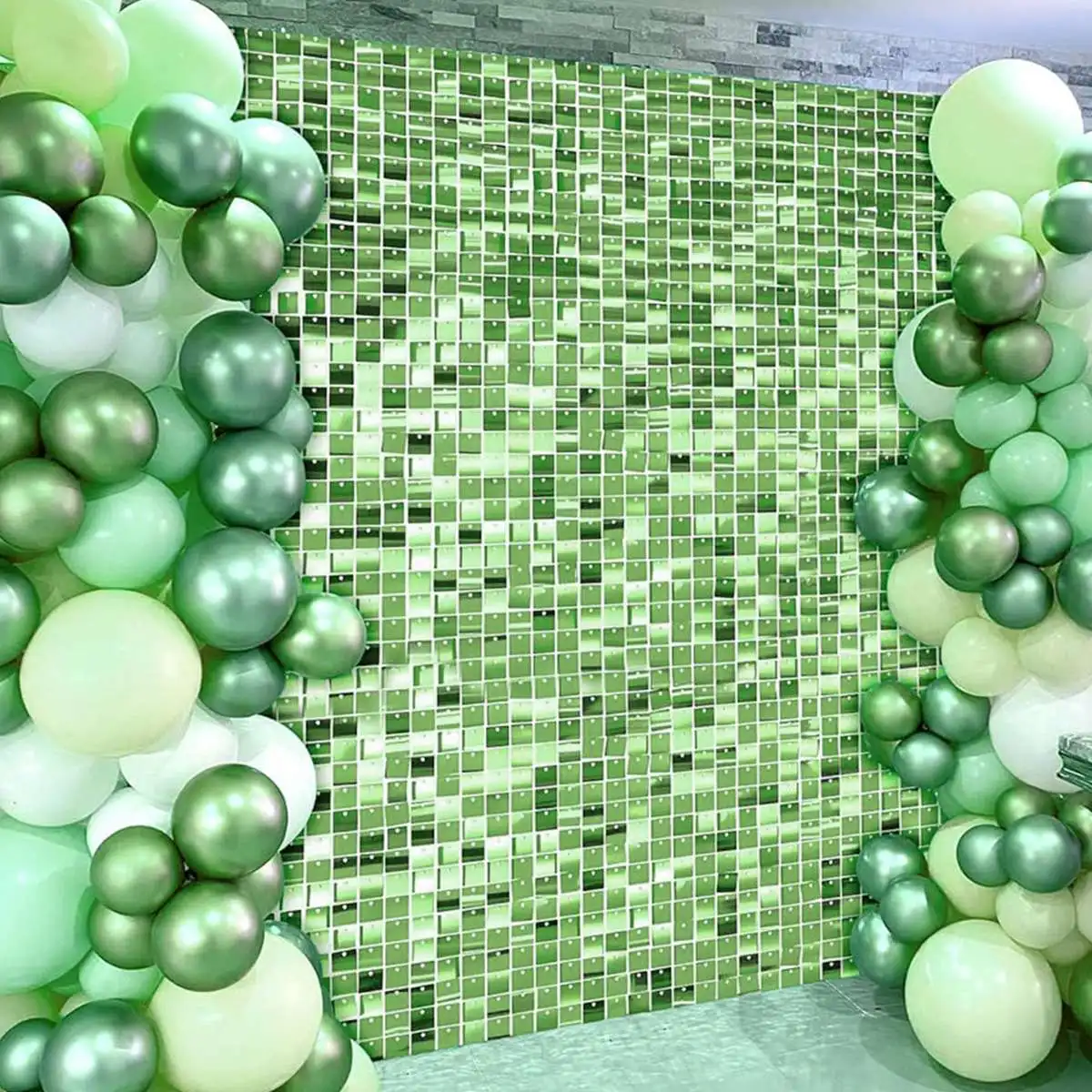 quanto custa decoração de 15 anos verde água