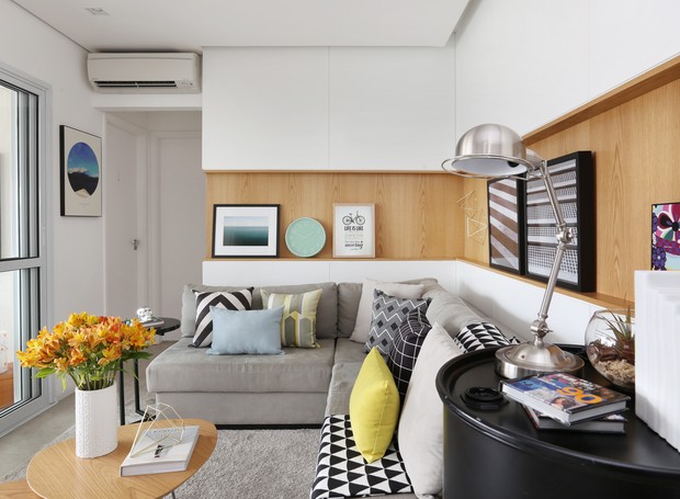 prateleiras flutuantes para ambientes pequenos