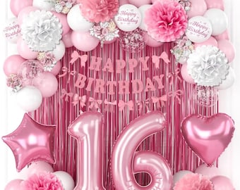 decoração de festa de 16 anos com tema neon