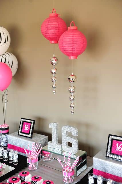 decoração de aniversário 16 anos