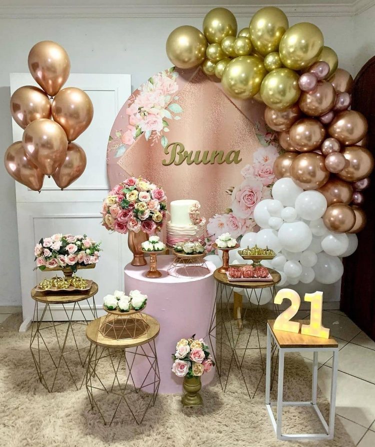 decoração aniversário 50 anos