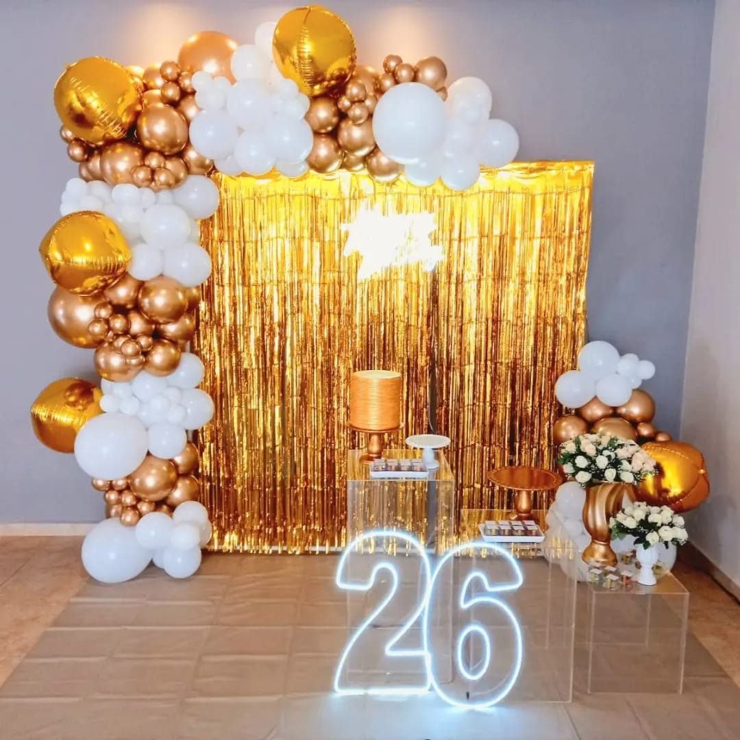 decoração de 15 anos branco