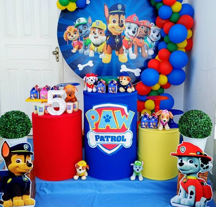 decoração patrulha canina simples
