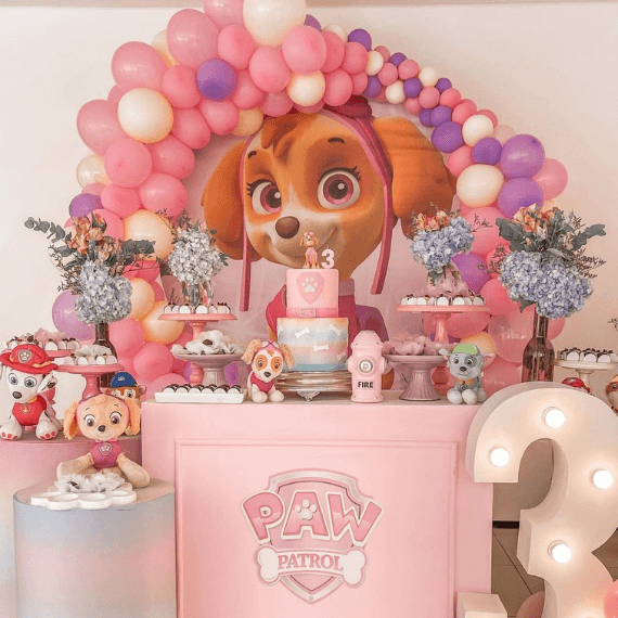 decoração patrulha canina simples