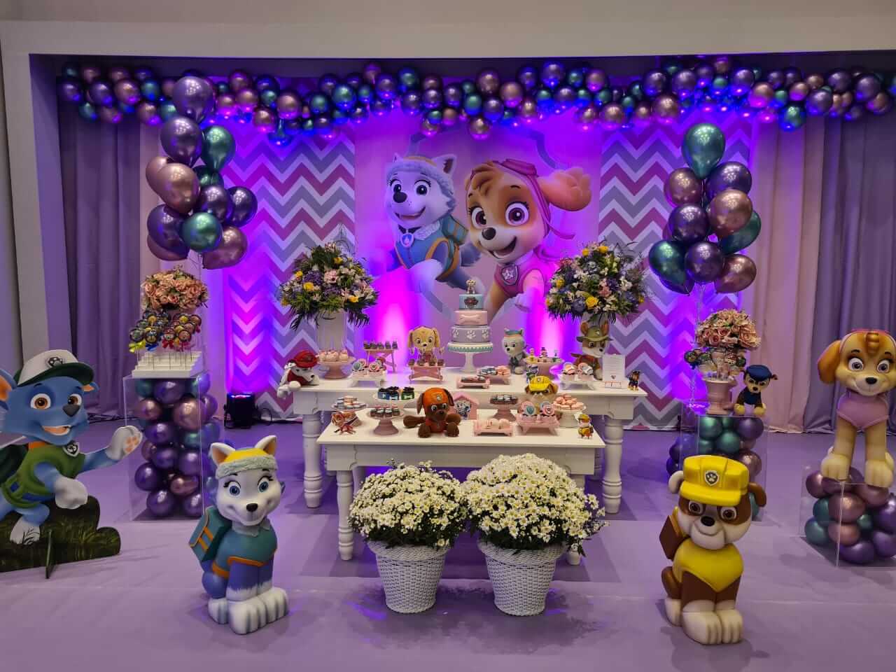 decoração patrulha canina para imprimir