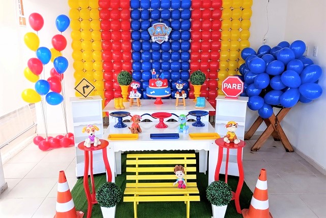 painel patrulha canina DIY