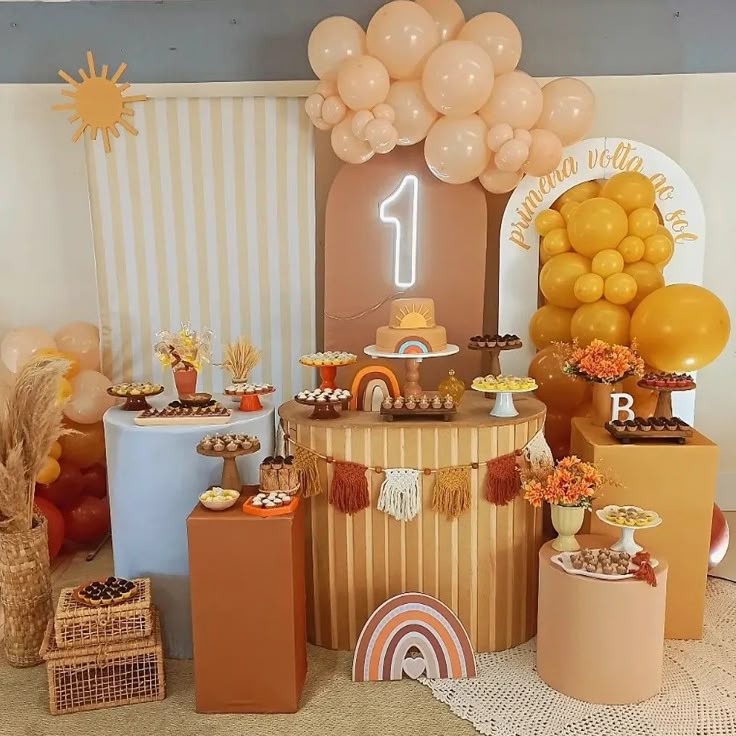 festa de 1 ano em casa decoração