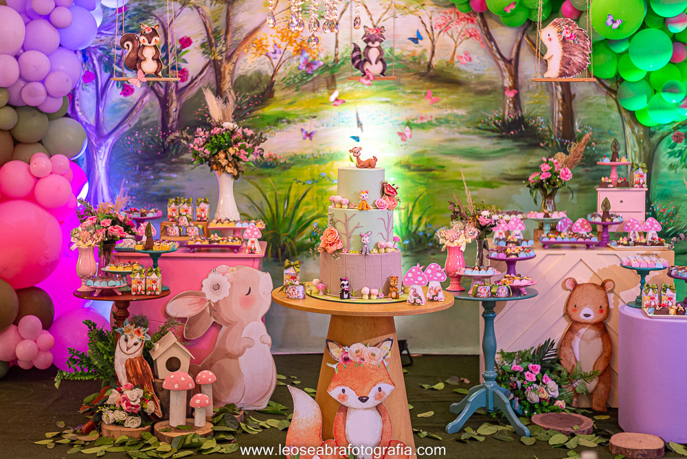 decoração safári baby 1 ano