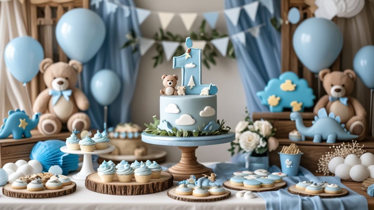 erros comuns na decoração de festa de 1 ano simples