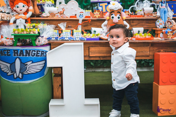 decoração de aniversário de 1 ano masculino simples