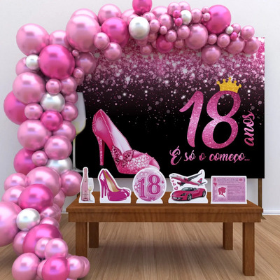decoração 18 anos masculina