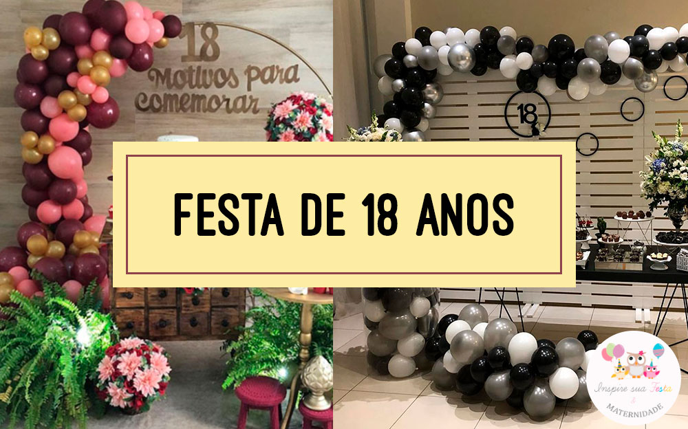 decoração simples 18 anos