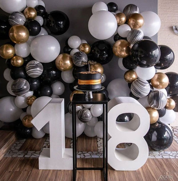 erros comuns ao decorar festa 18 anos masculino