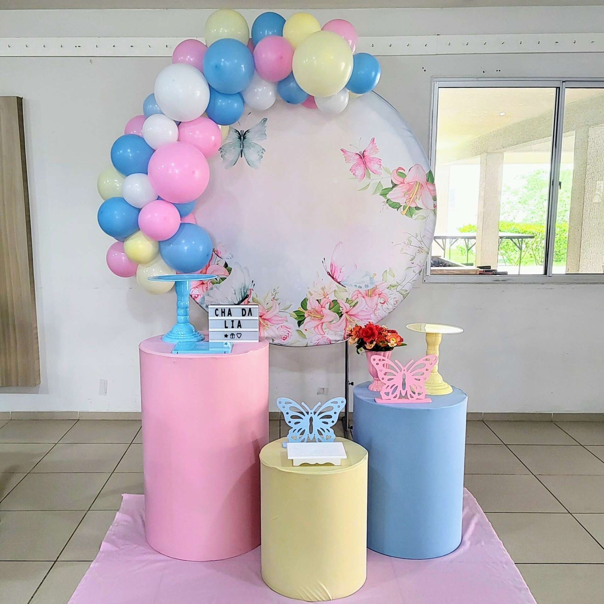 tema borboleta aniversário