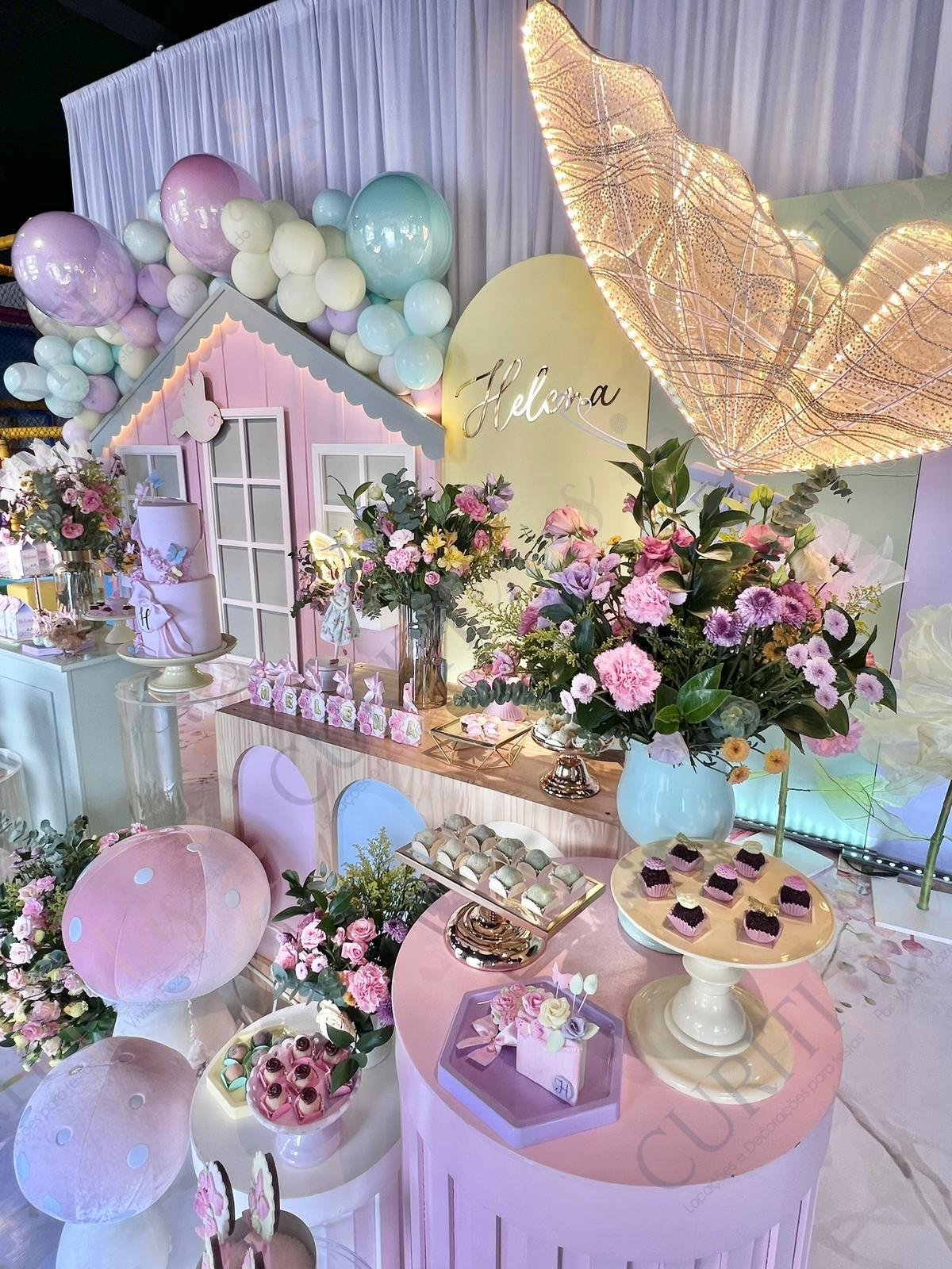 decoração de aniversário borboleta infantil