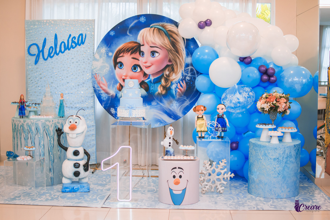 Decoração de festa infantil simples
