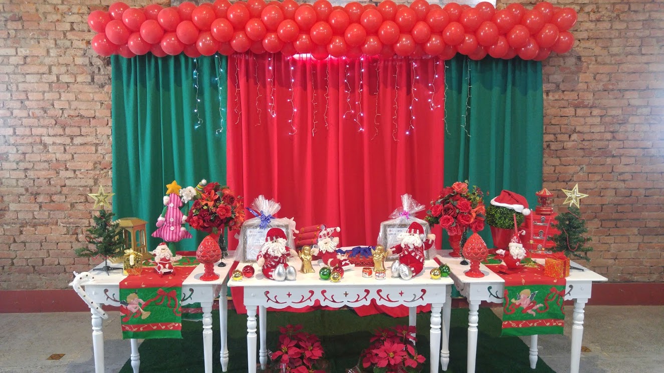decoração de natal para festa de criança