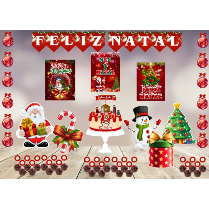 tema de natal para festa de adulto