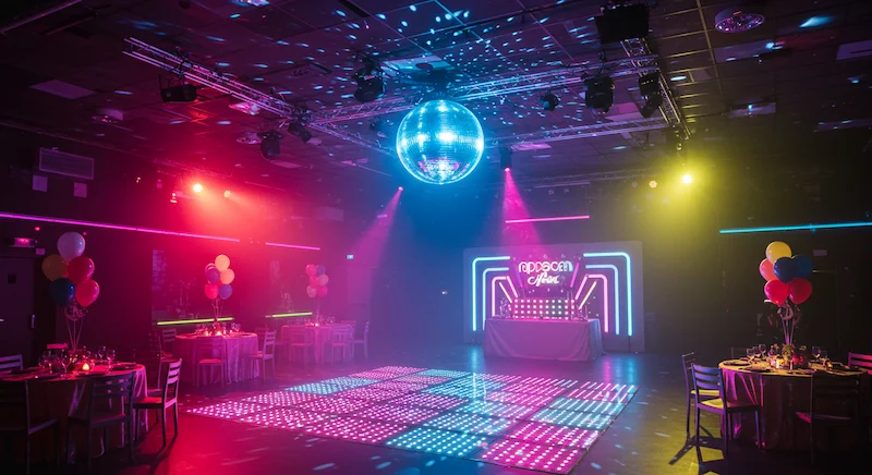 ideias decoração aniversário anos 70 simples