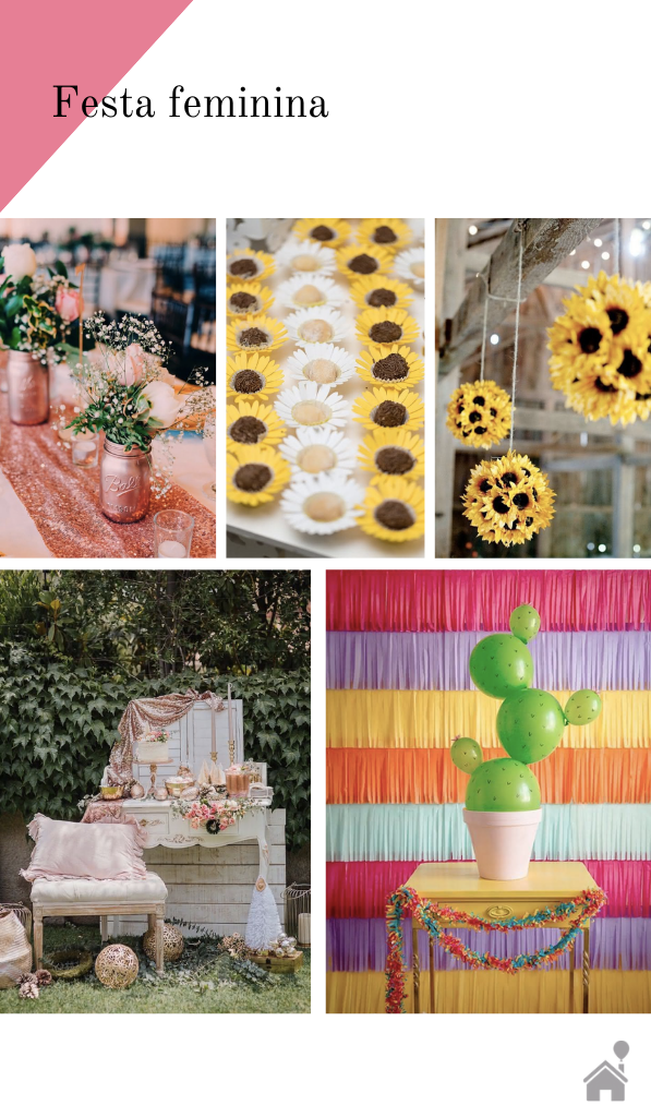 quanto custa uma decoração de aniversário feminino sofisticada