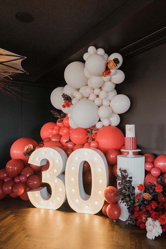 quanto custa uma decoração de aniversário feminino sofisticada