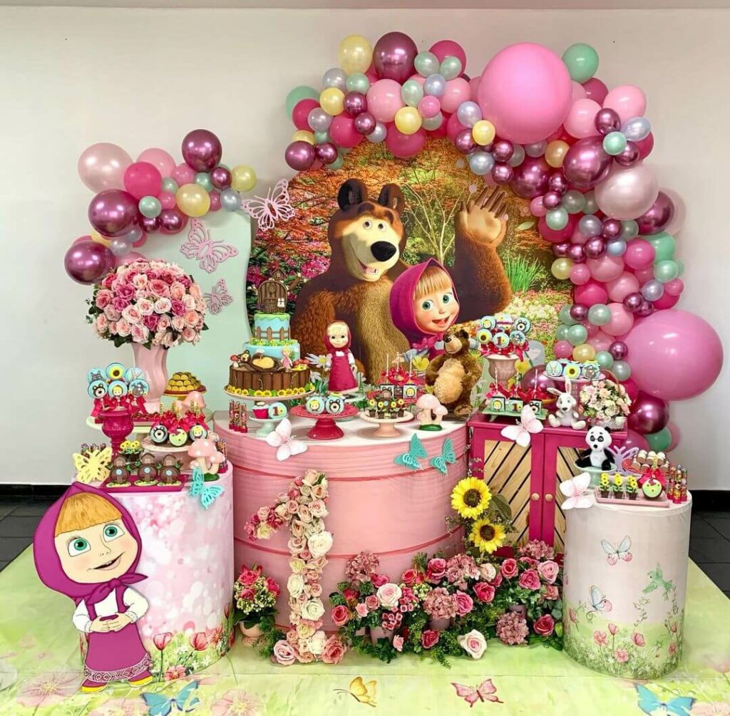decoração aniversário menina 1 ano