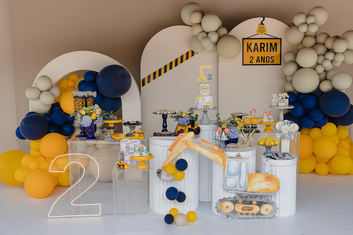ideias de decoração de aniversário de 2 anos para menino