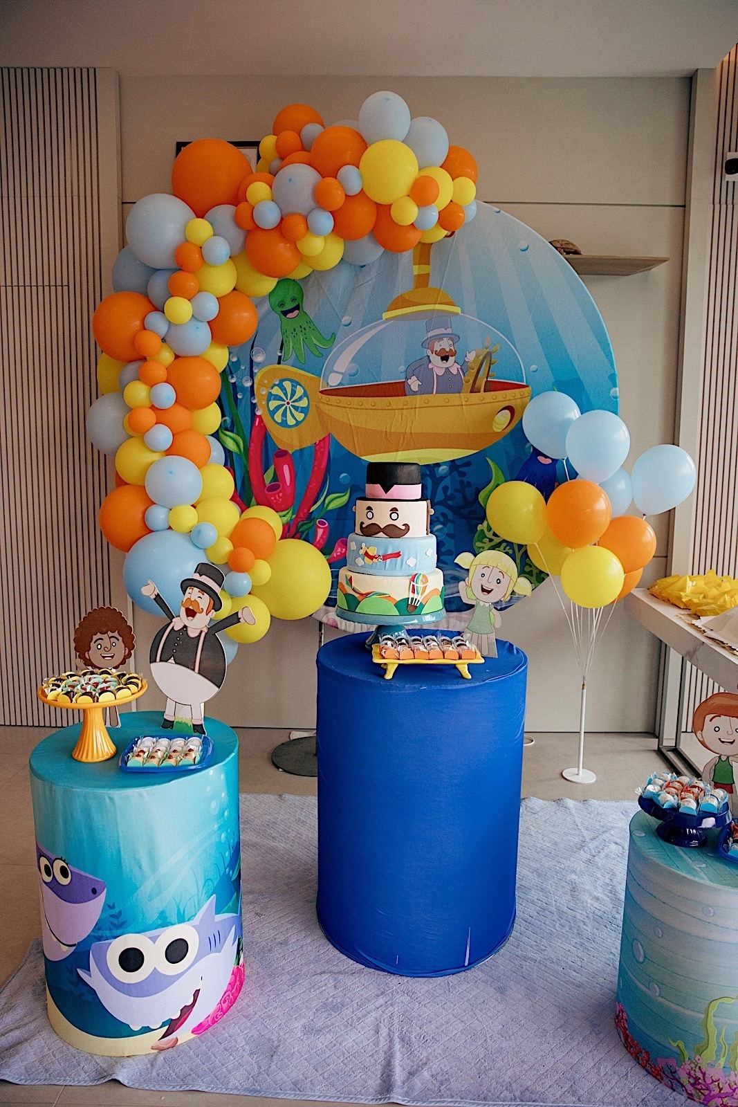 quanto custa decoração de festa de 2 anos para menino