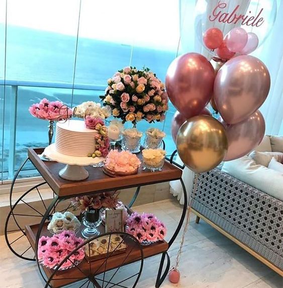 decoração de aniversario simples feminino