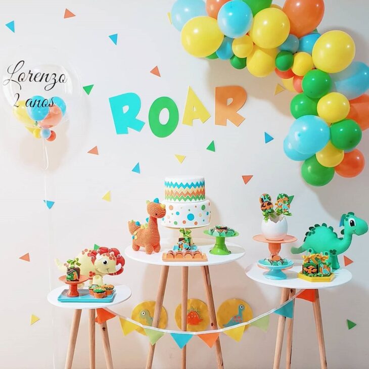 decoração de aniversário simples e barata