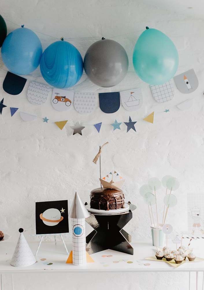 como fazer decoração de aniversário simples