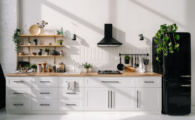armário de cozinha planejado decoração