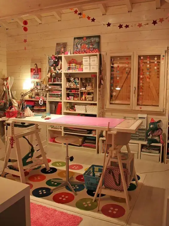 ideias de decoração para ateliê pequeno