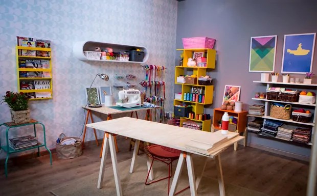 ideias de decoração para ateliê pequeno