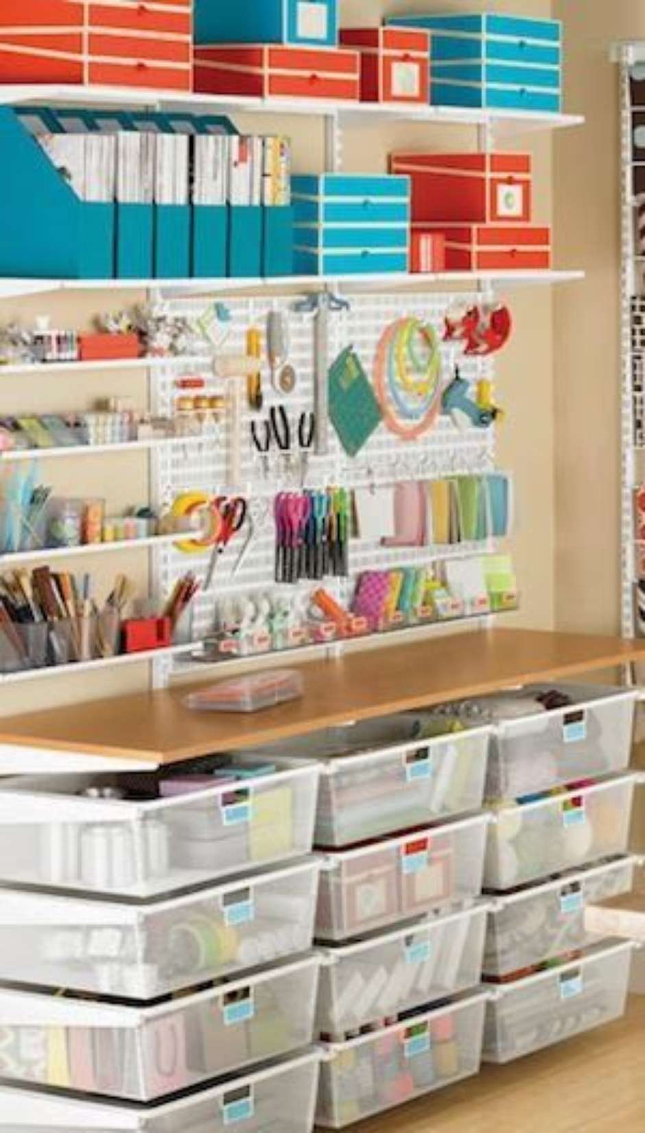 ideias de decoração para ateliê pequeno