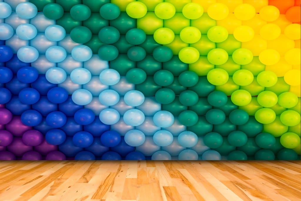ideias de decoração com balões fáceis