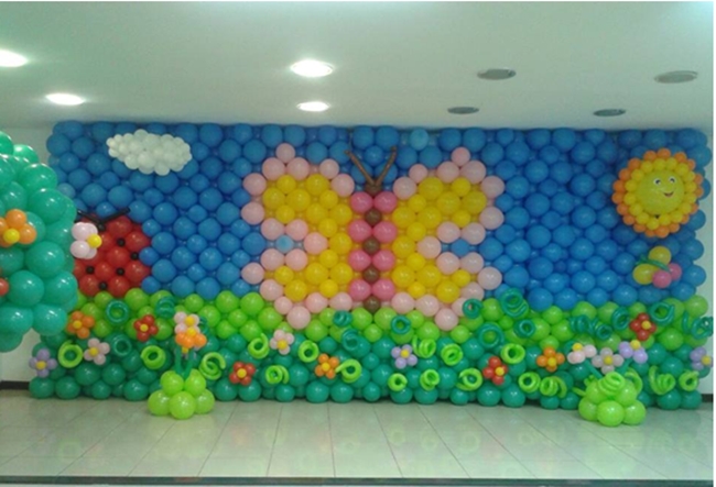 como fazer arco de balão simples