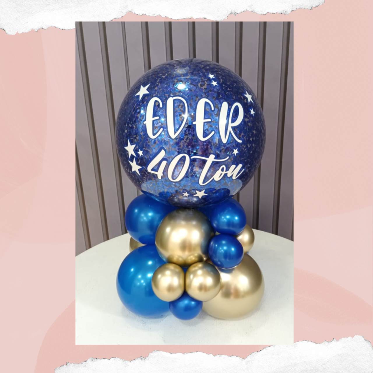 decoração de balão econômica