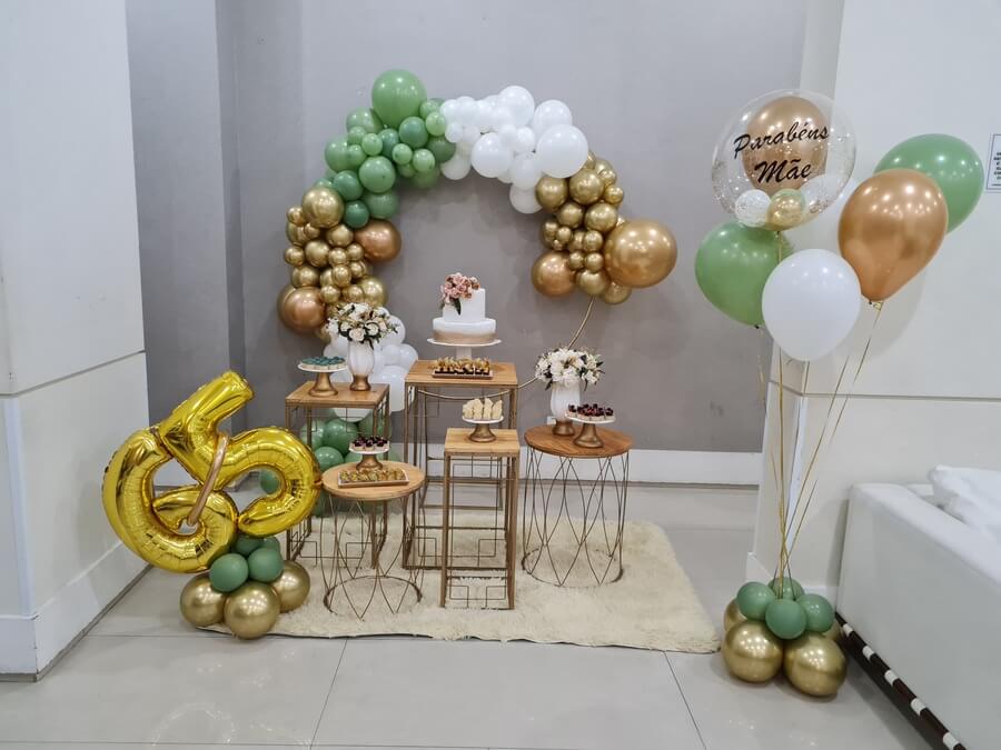 balões para aniversário simples
