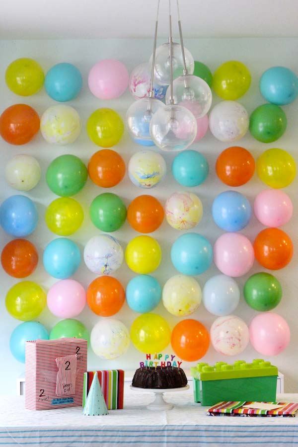 tutorial decoração com balões