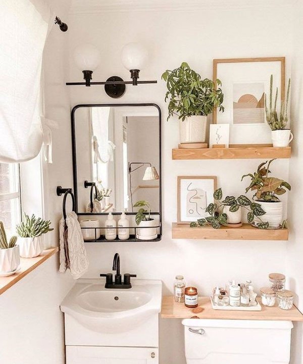 inspiração decoração banheiro pequeno moderno