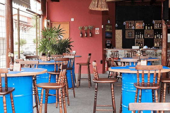 ideias de decoração bar rústico simples