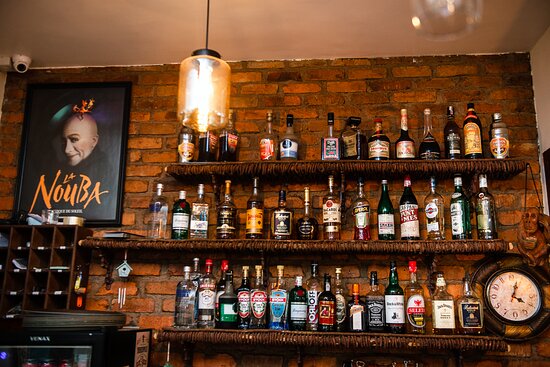 decoração de bar rustico