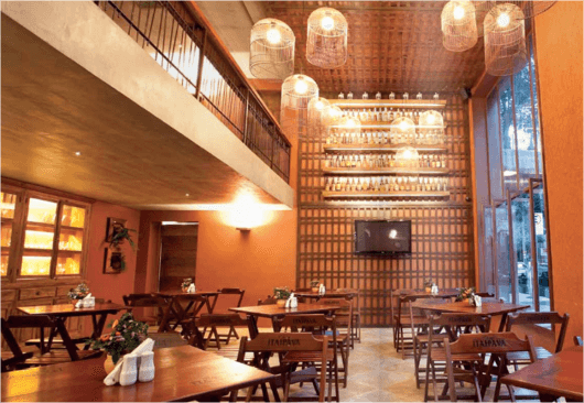 ideias de decoração bar rústico simples