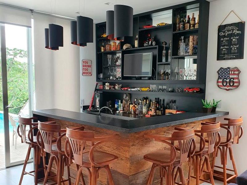 erros comuns ao decorar bar rústico