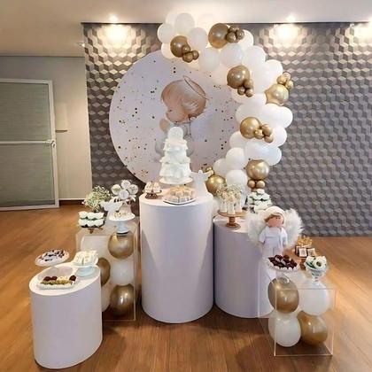 decoração batizado simples e barato menino